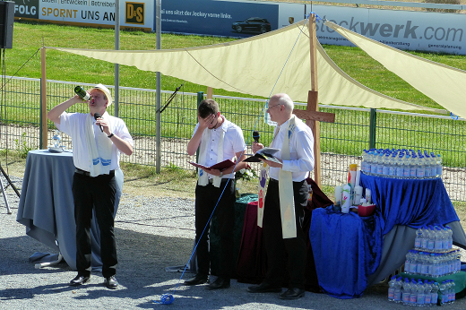 Anspiel Rennbahngottesdienst