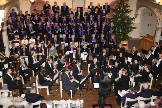 Kantorei und Musikverein begeisterten in der Calvin Kirche